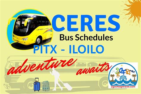 ceres liner iloilo schedule|Iloilo Bus Schedule .